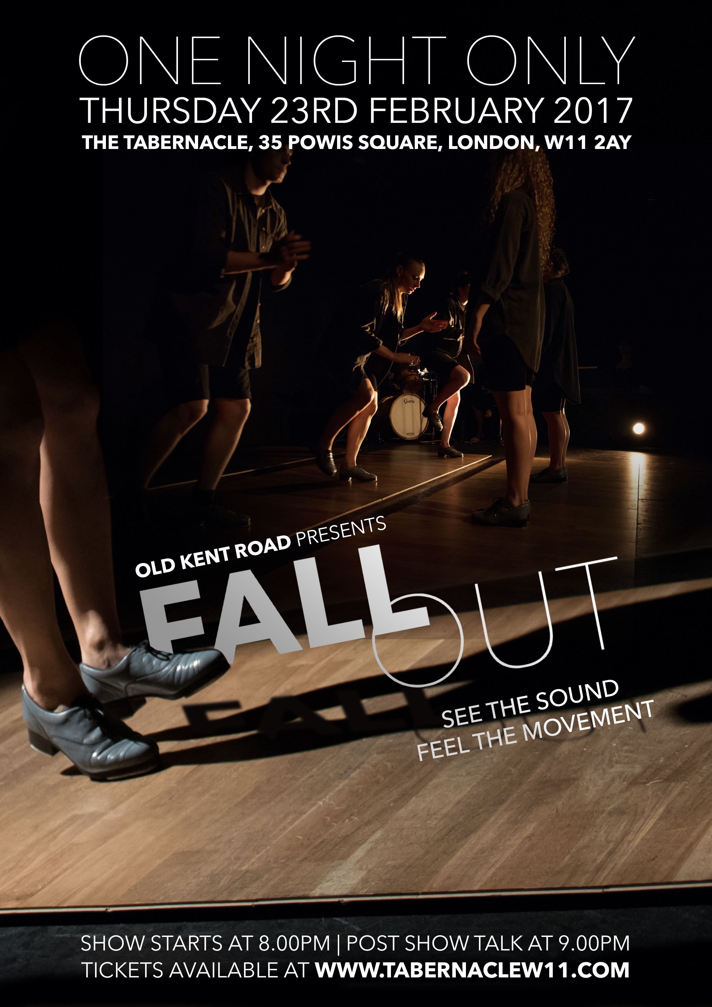 Fall Out, See The Sound. Feel The Movement