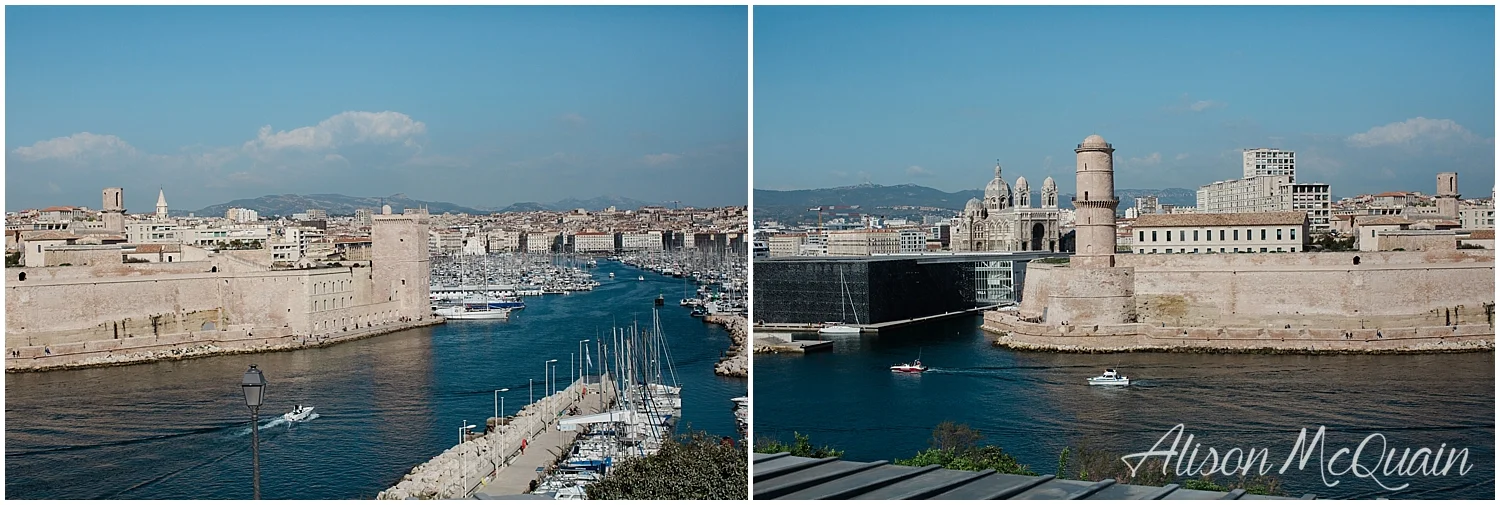 Hellloooo Marseille!! Super mod art muesume next to really ancient city walls...ok. 