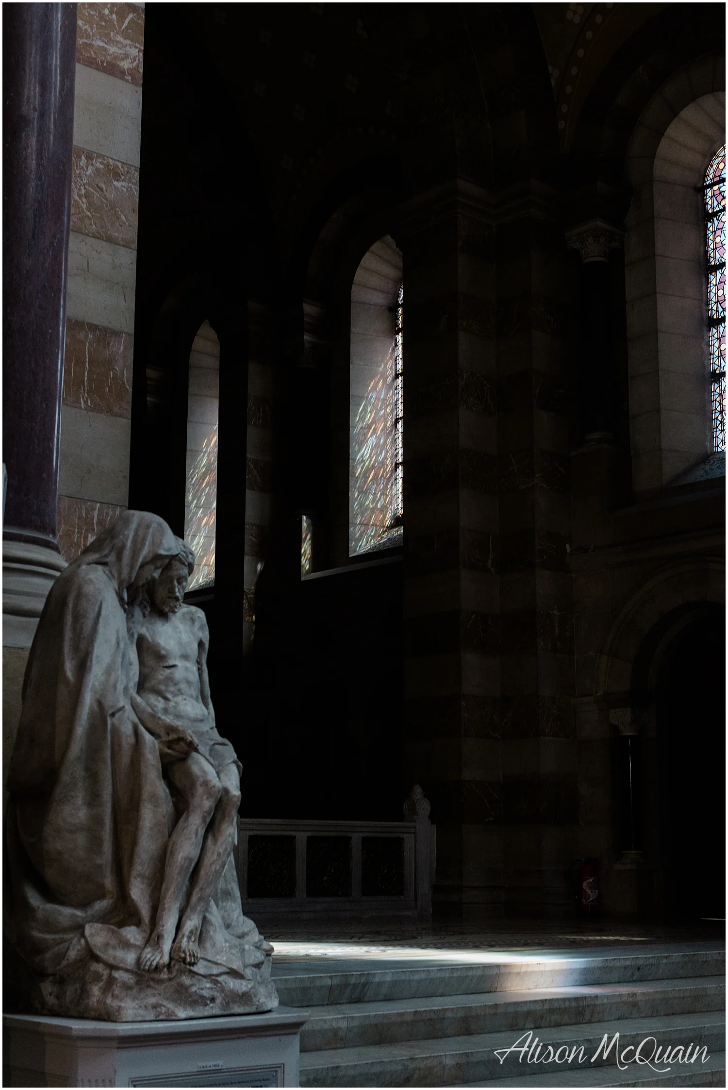 The light in old churches...not to mention the building and art within them...I can't. 