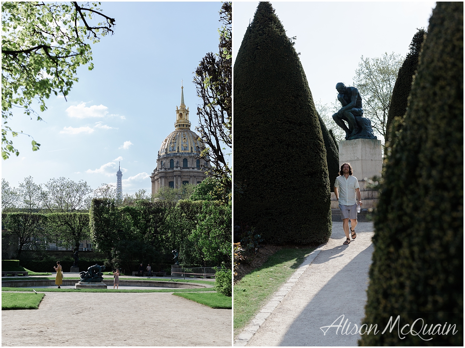 Loved the Rodin Garden just outside the museum. 