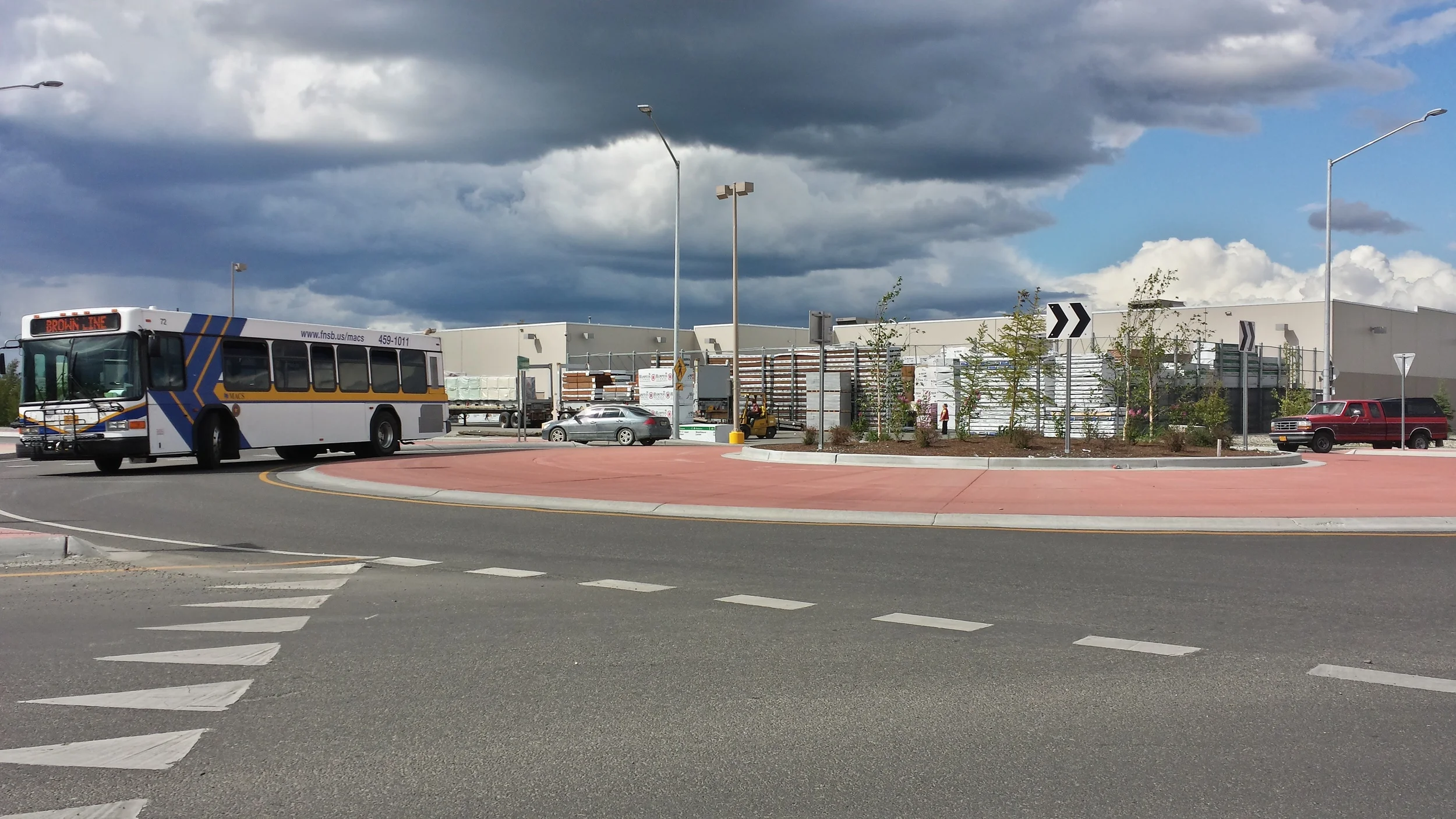 Bentley Trust Roundabout, Fairbanks, Alaska