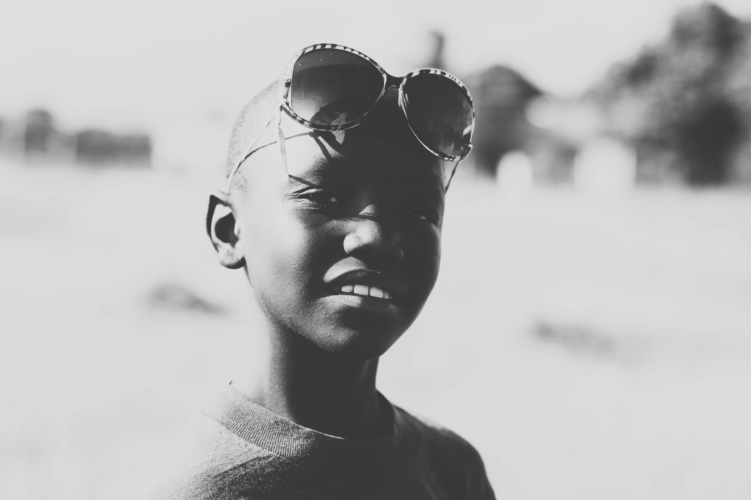 Boy in Savannah Cross, Jamaica 