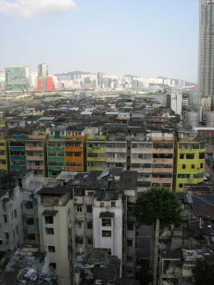 The view from the rooftop at Project Grow