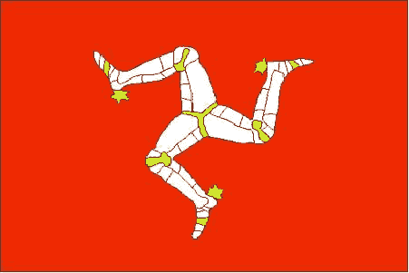 flag for the Isle of Man