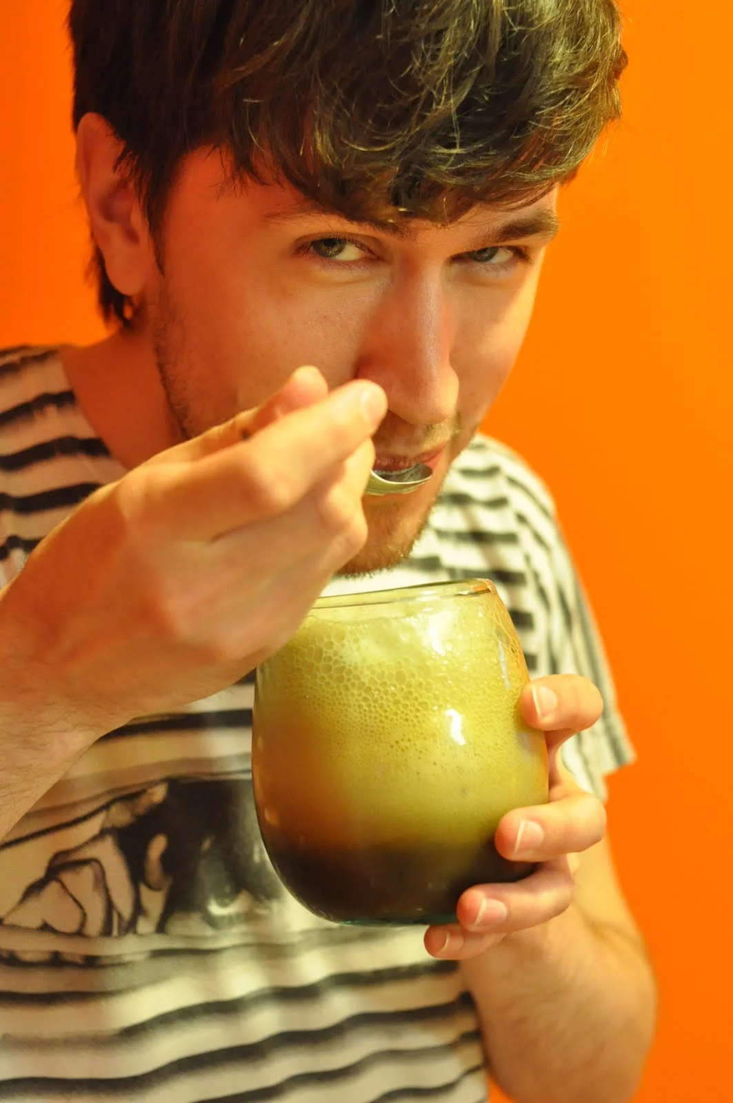 Step 4: Do as David did, and slurp happily away