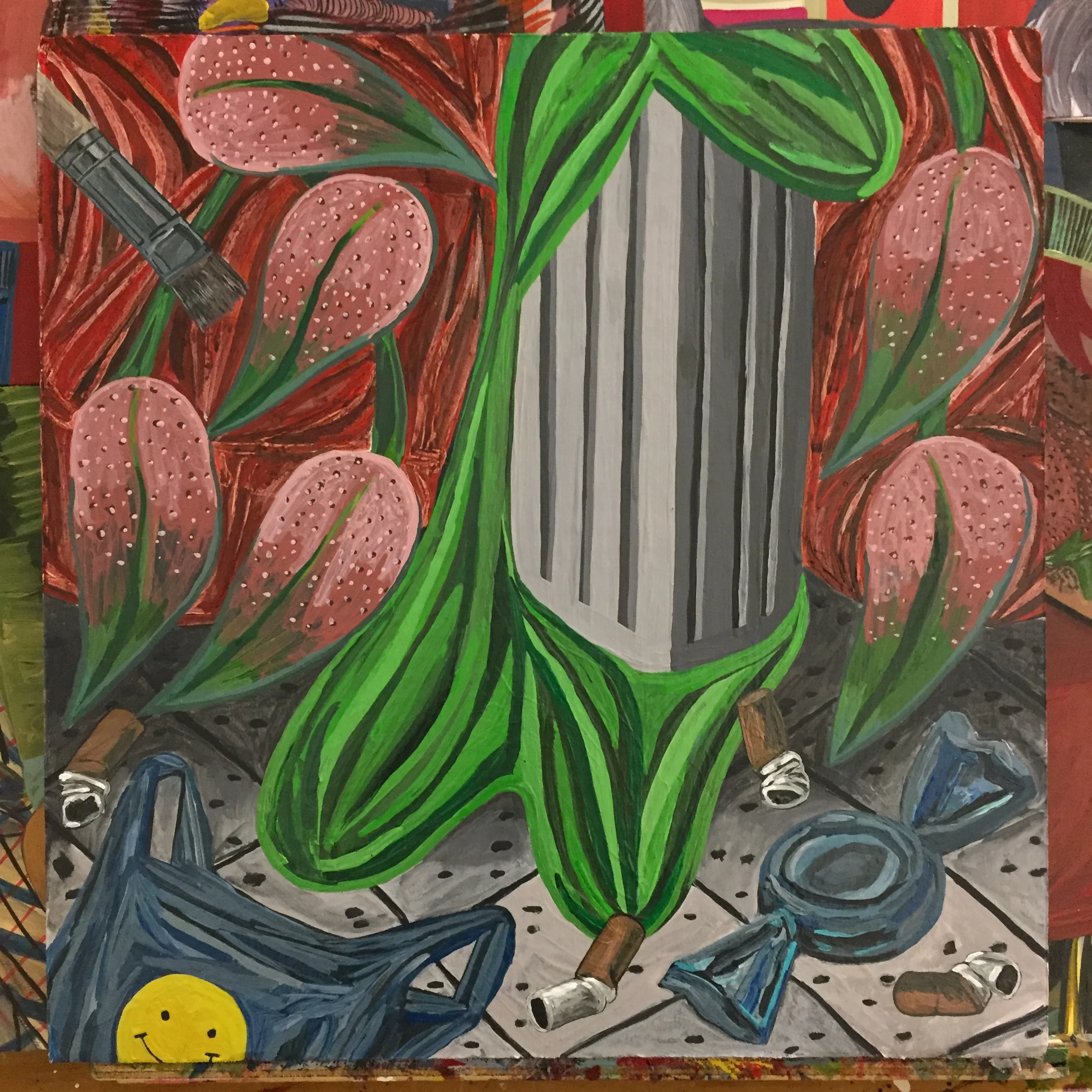 COLUMN_2016_ACRYLIC ON CARDBOARD_NILAY LAWSON.jpg