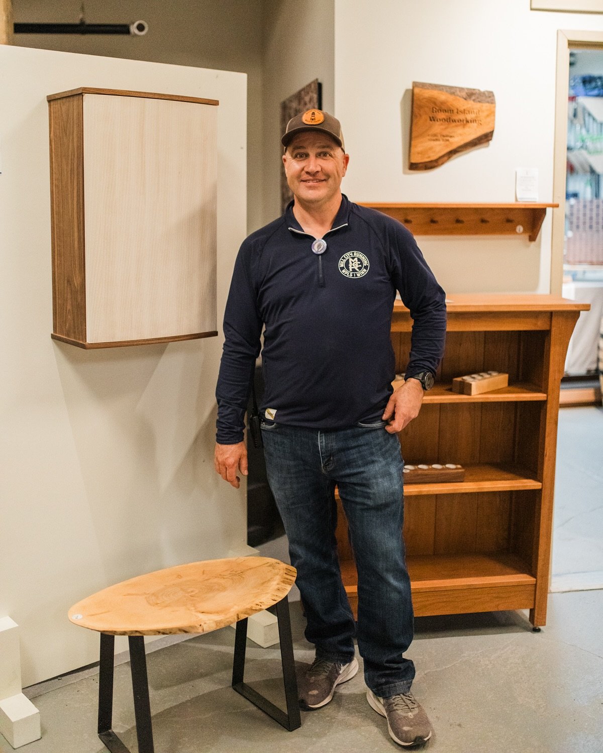 Check out the stunning craftsmanship of Eddie at @boomislandwoodworking during Art-A-Whirl!

A skilled artisan and furniture maker, Eddie specializes in fine furniture and functional wood art&mdash;each piece thoughtfully designed and beautifully bui