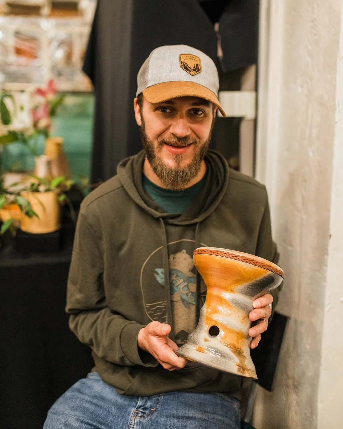 Ethan of the @minneapolis.clay.collective is all about function, form, and earthy beauty.

Working in earthy tones with an organic feel, he creates pieces that are meant to be used and lived with&mdash;especially jars, which he loves for their dual p
