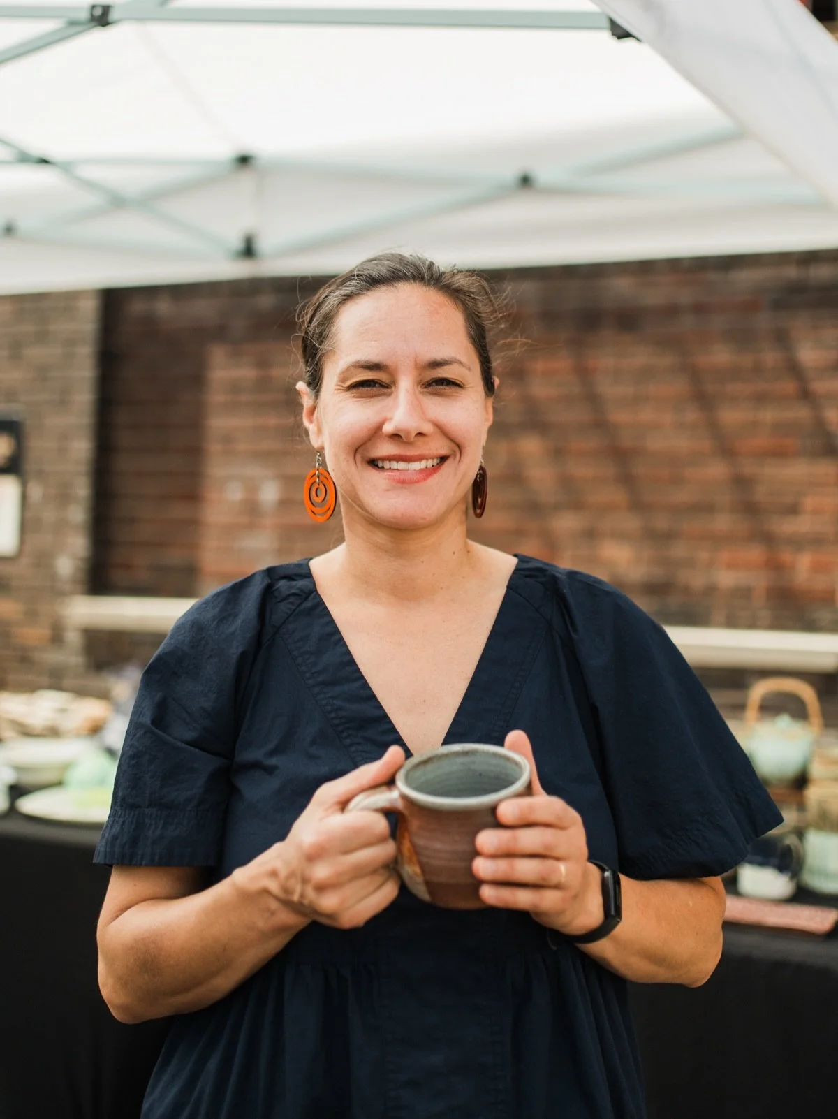Don&rsquo;t forget to stop by @melfavero&rsquo;s ceramic collection at the @minneapolis.clay.collective studio on the first floor or outside in front of the building. Beautifully crafted and functional, her pieces bring warmth and artistry into every