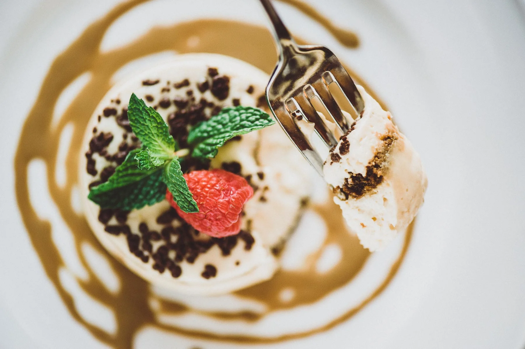 Dessert photography at Bistro AIX restaurant in Jacksonville, Florida.