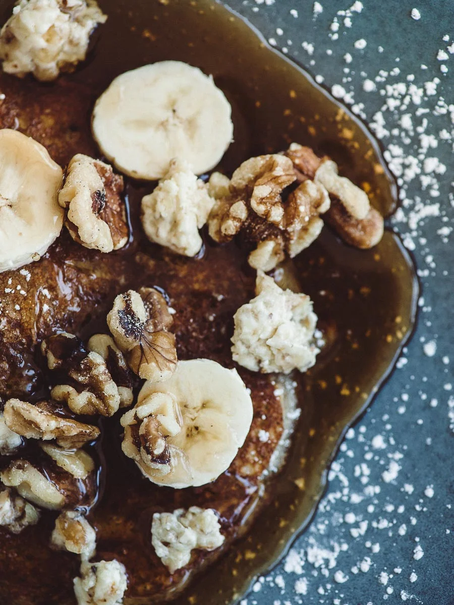 Banana Bread Pancakes