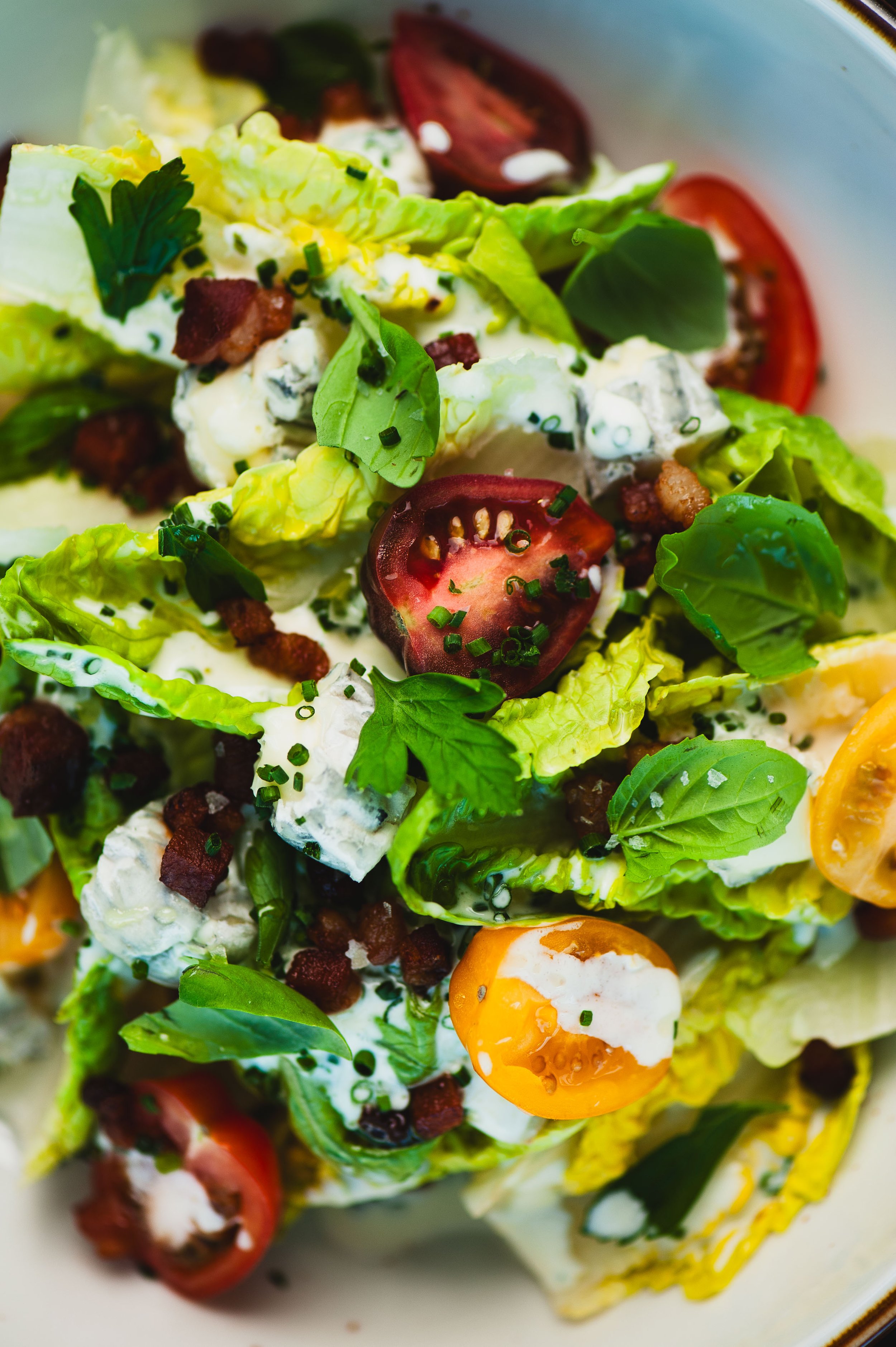 Salad Photography for Crawford's Genuine in Raleigh North Carolina