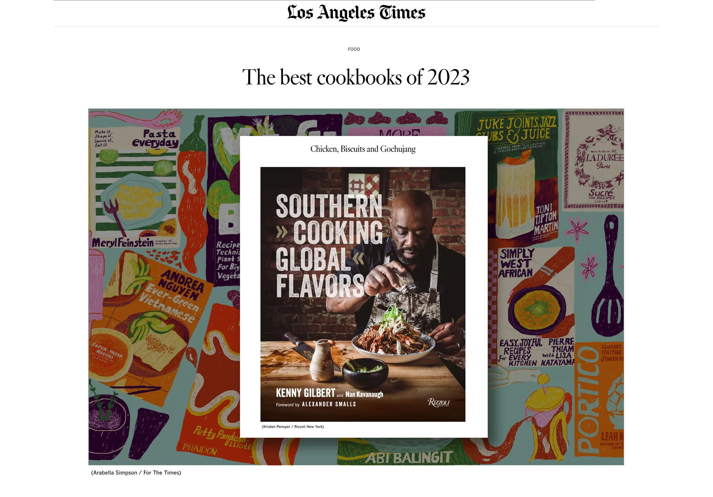 Southern Cooking, Global Flavors Cookbook Photography by Florida Food Photographer Kristen Penoyer