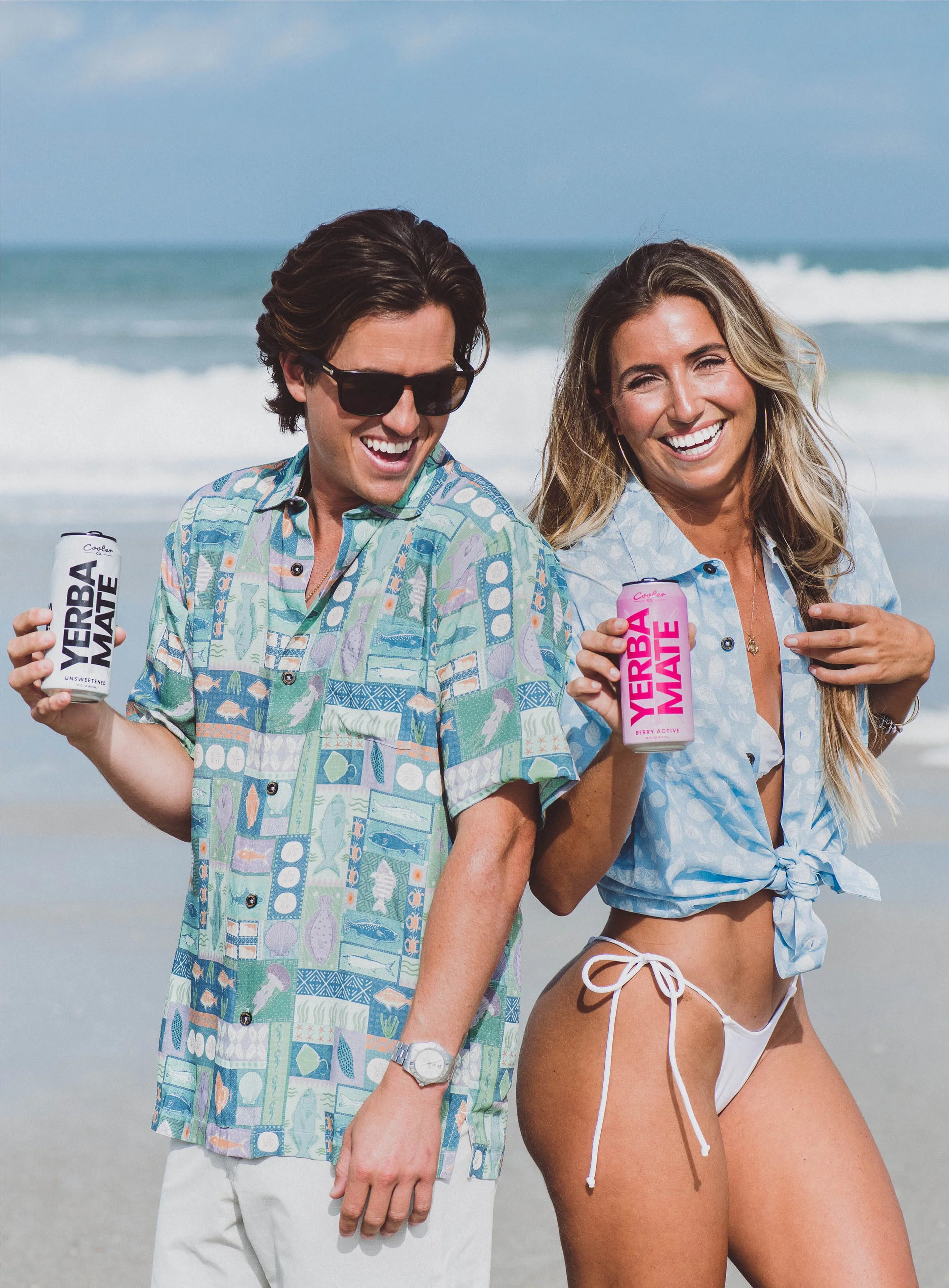 Florida Fashion Editorial Photography | Flamingo Magazine, Okihasi & Cooler Co. Yerba Mate