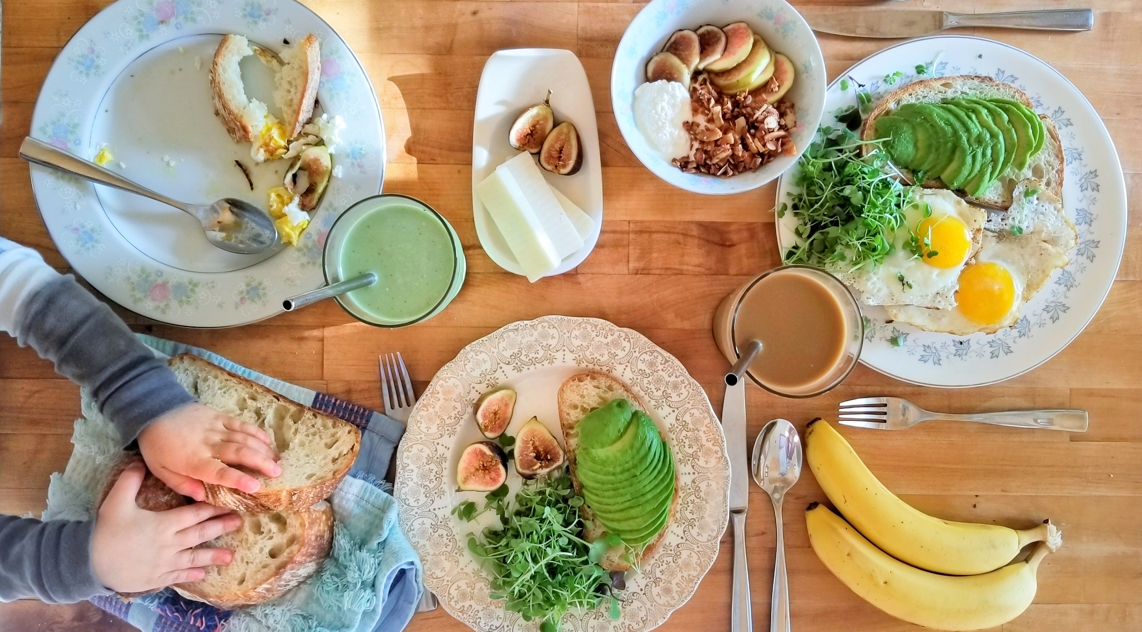 Yummy brunch with all local products!