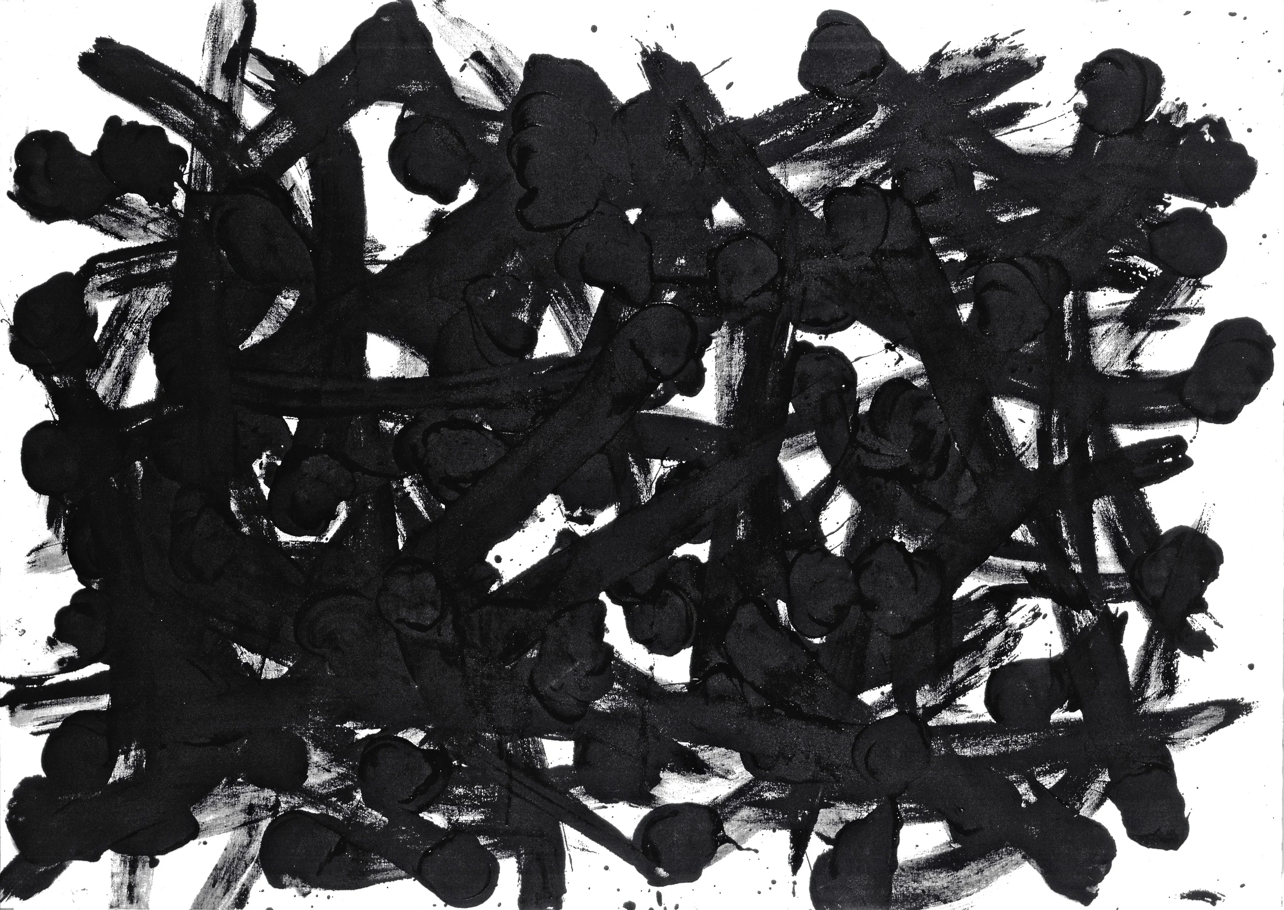 Movement Number 5 (Slide-turn A in Black)