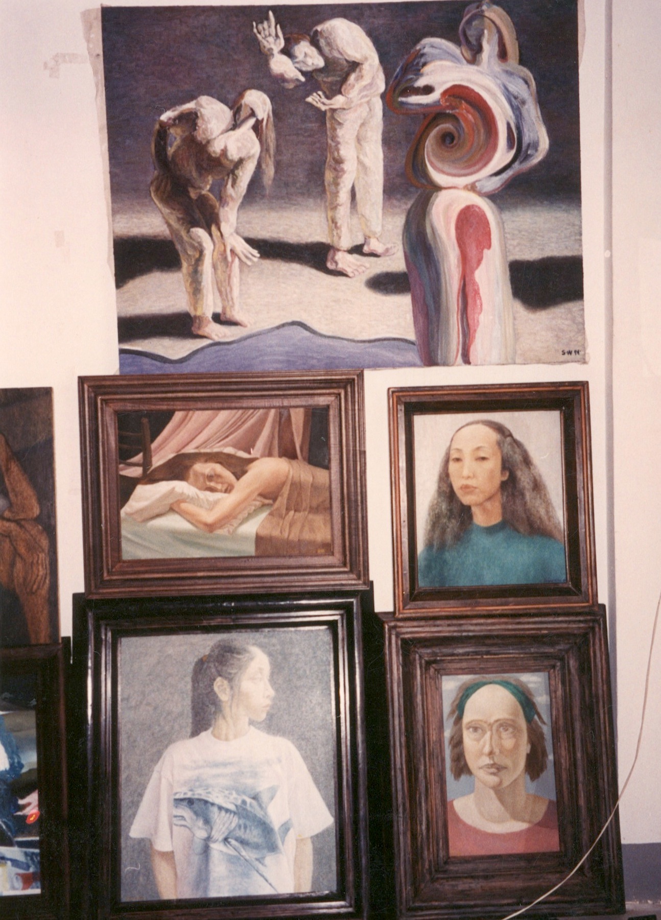 In the studio