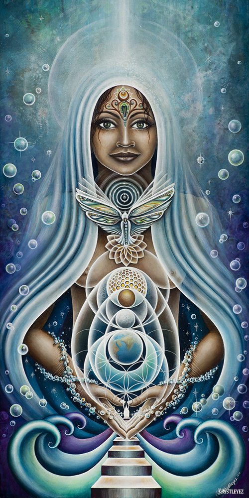 "Ma Ra" acrylic on canvas 24" x 48" 2010