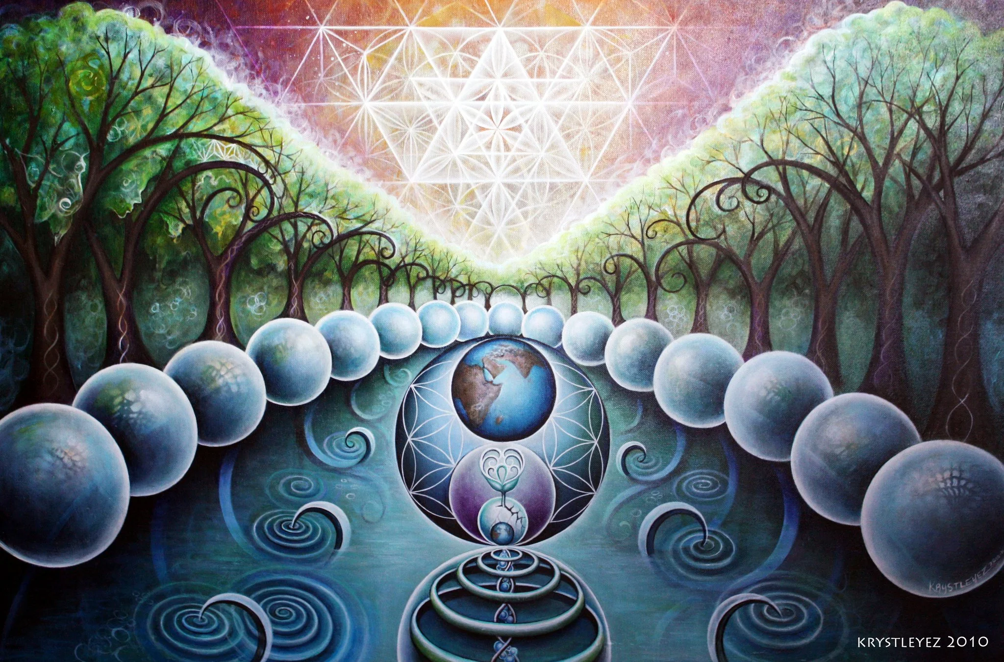 "Mystic Gaia" by Krystleyez