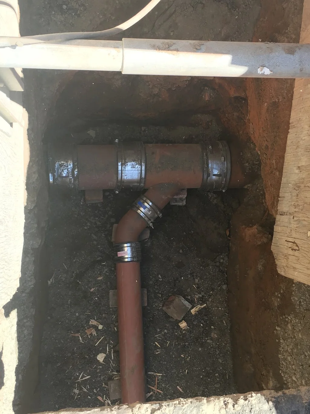 STREET SEWER LATERAL TIE-IN — APEX DIRECTIONAL DRILLING