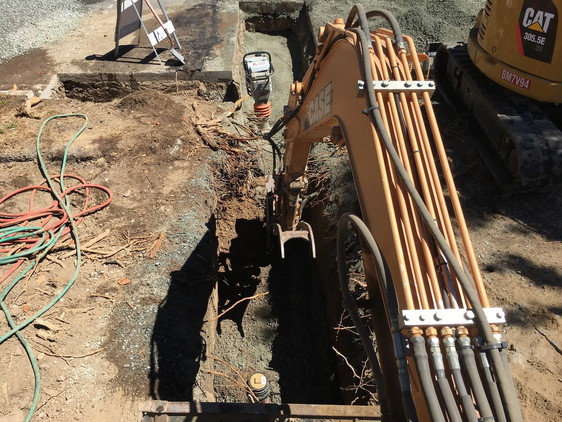 ENCROACHMENT STREET SEWER LATERAL TIE-INS — APEX DIRECTIONAL DRILLING