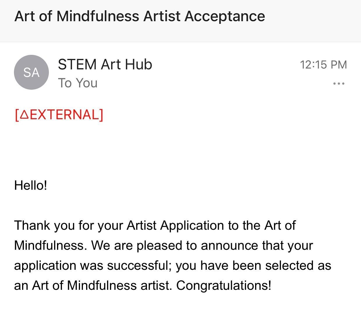 My art is going to auction for the first time ever! In support of mental health!! For the &ldquo;Art of Mindfulness&rdquo; STEM Art hub project, how perfect is that!?!

#art #of #mindfulness #selected #artist #artauction #mentalhealthawareness #menta