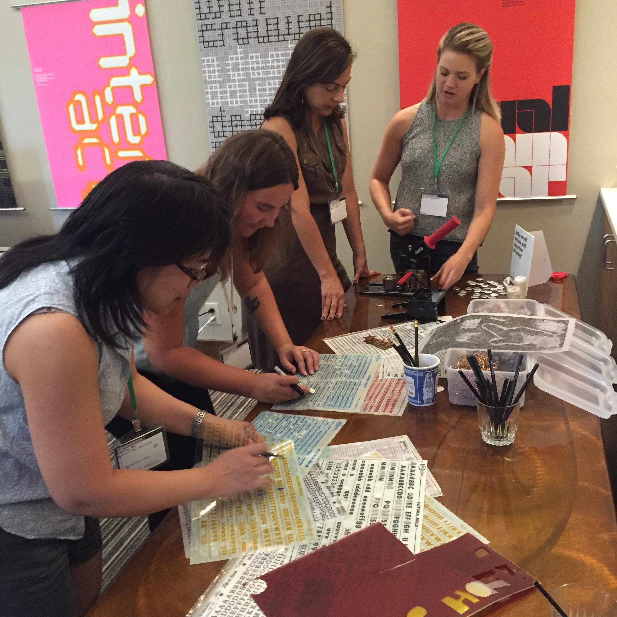 Industrious button makers!