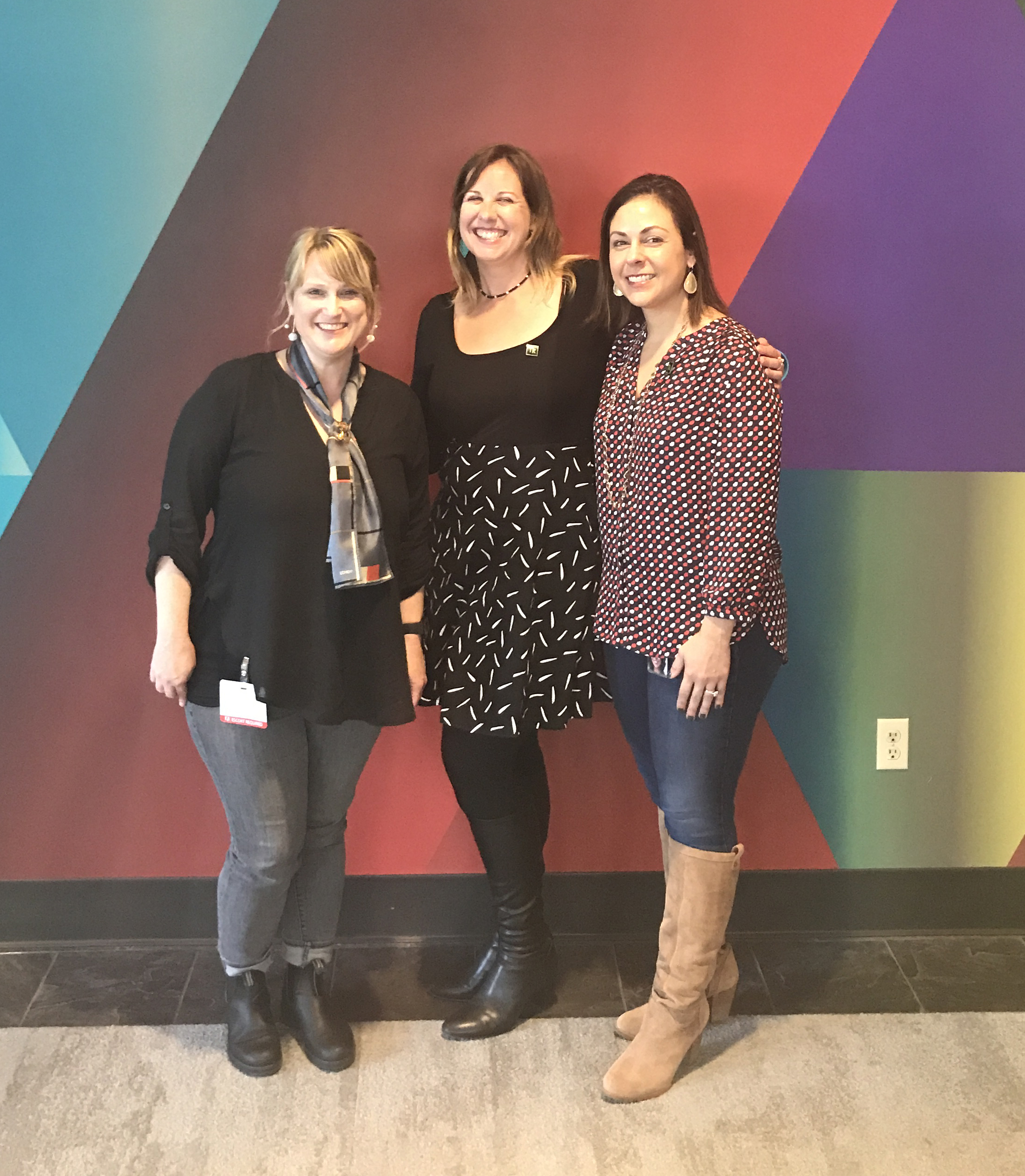 Briar Levit (Director), Meghan Arnold (Adobe Typekit), and Nicole Miñoza (Adobe Typekit)