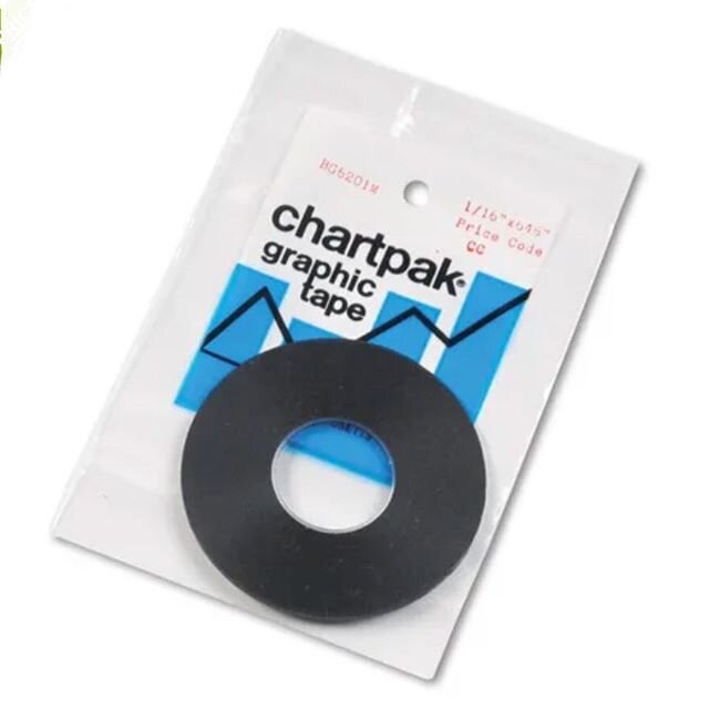 Still available for sale! This graphic tape is a way to create lines/rules at various sizes and in various styles.