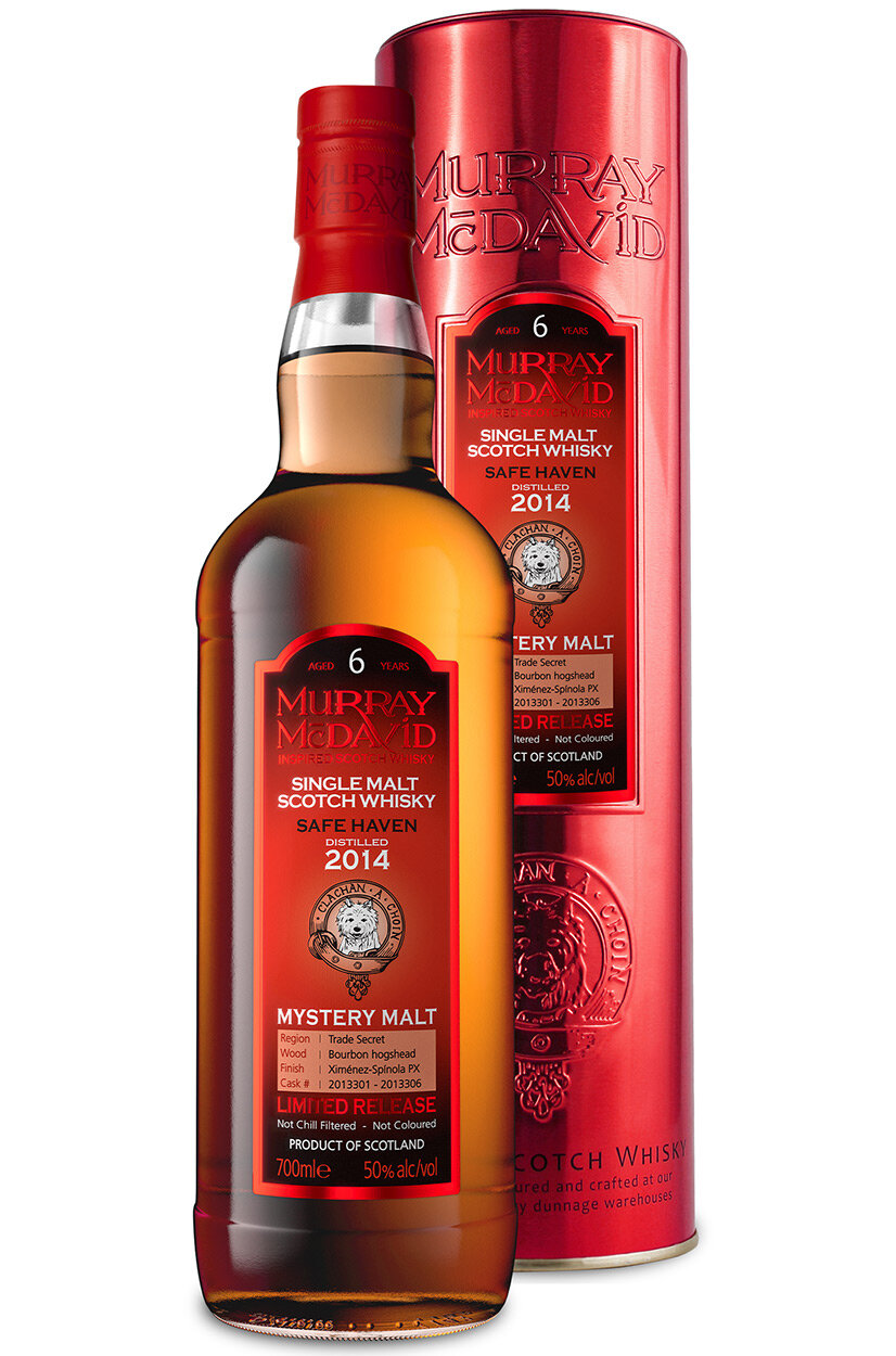 Murray McDavid Mystery Malt -  SAFE HAVEN 6YO Single Malt Scotch Whisky 