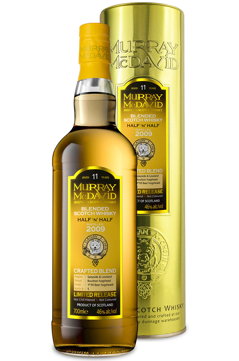Murray McDavid Crafted Blend - HALF N HALF 11YO Blended Scotch Whisky 