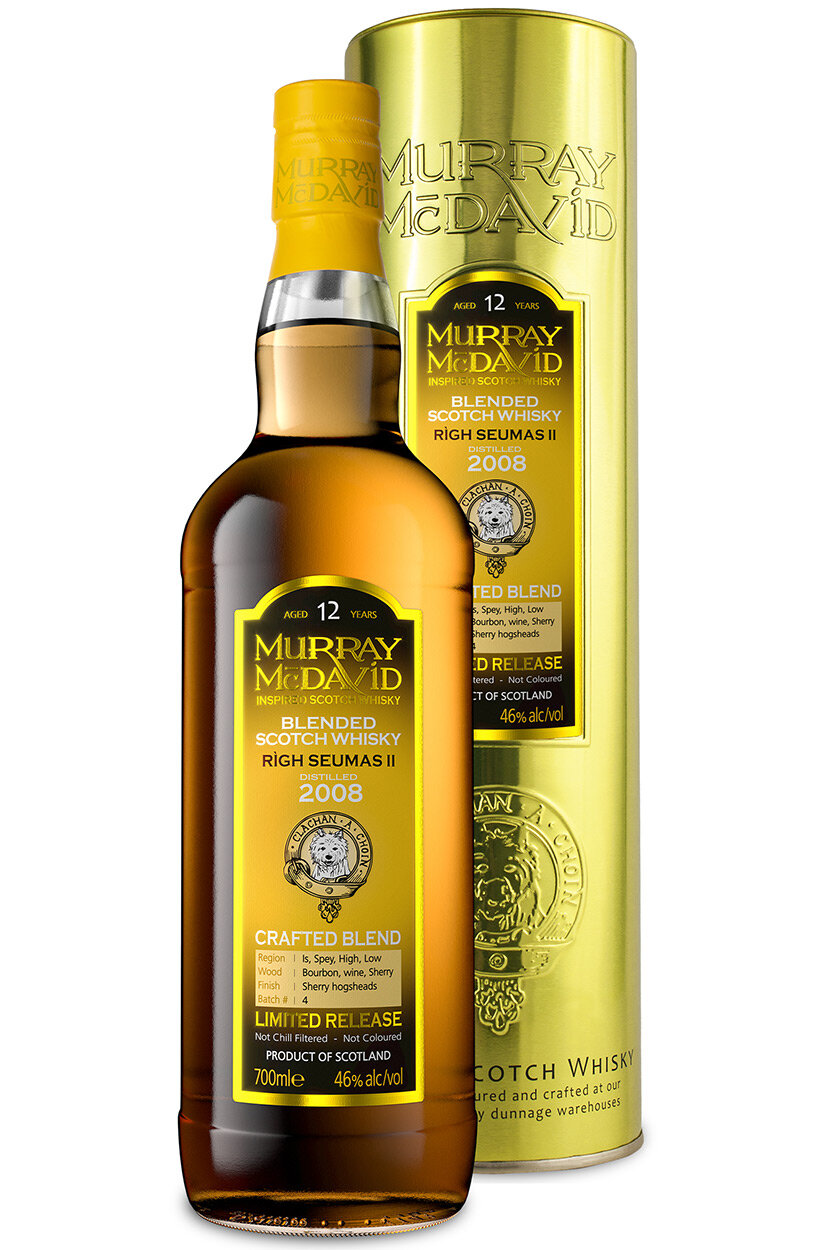 Murray McDavid Crafted Blend - RIGH SEUMAS II 12YO Blended Scotch Whisky  
