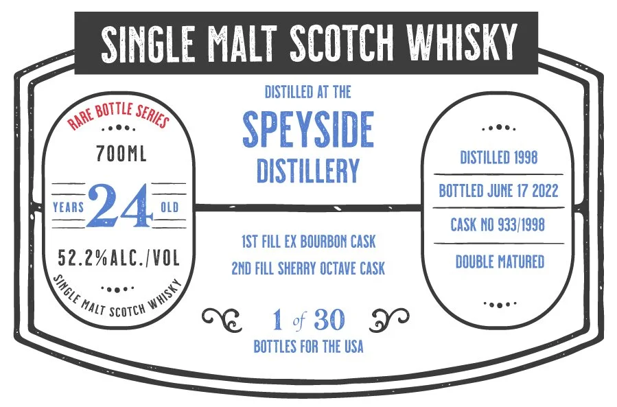 Dram Hunter Whisky 359 SPEYSIDE 24YO