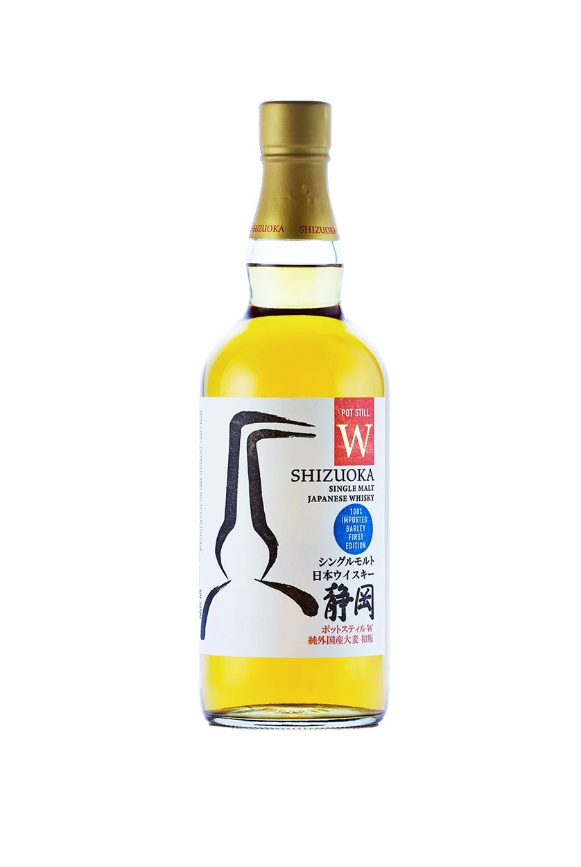 SHIZUOKA POT STILL W 3YO Japanese Single Malt Whisky — glass