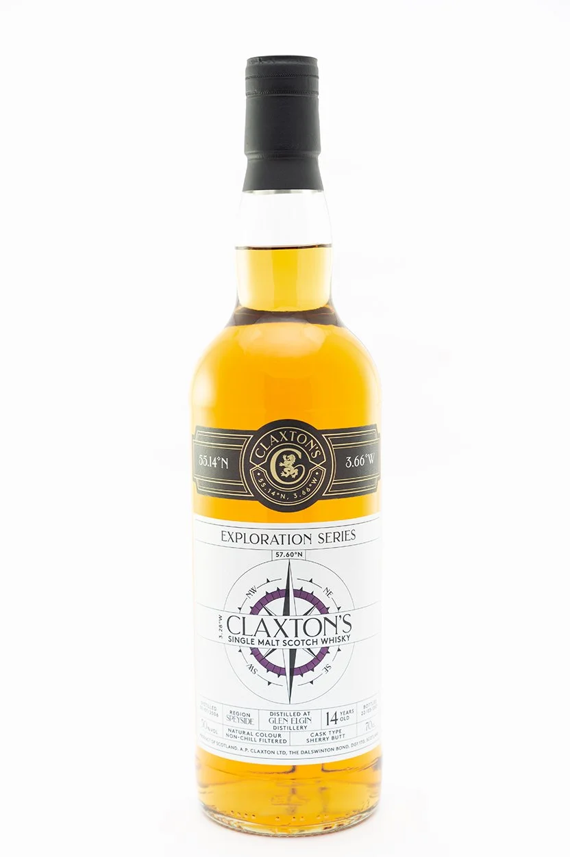 Claxton's GLEN ELGIN 14YO Single Malt Scotch Whisky