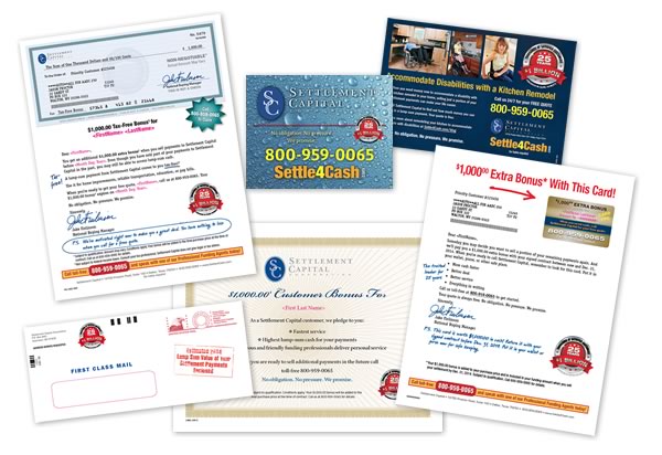 Settlement Capital Direct Mail Package