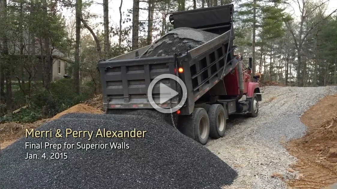 Superior Walls to be Set Tomorrow