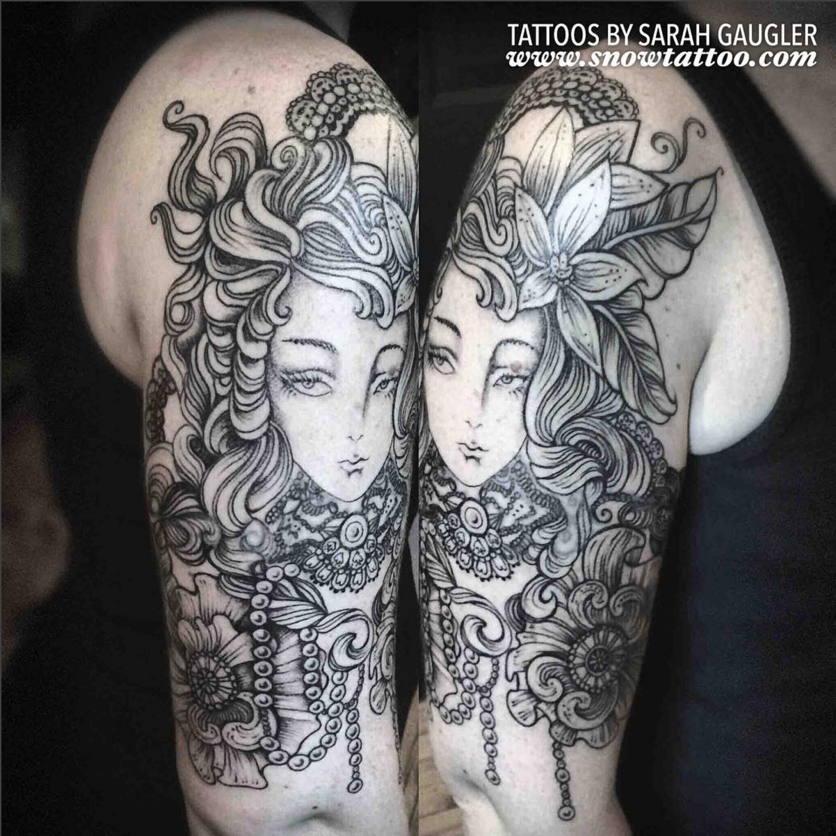 Cusotm+Victorian+Girl+Tattoo+Line+Art+Original+Flash+Tattoo+by+Sarah+Gaugler+at+Snow+Tattoo+New+York+NYC+NewYorkTimes.jpg