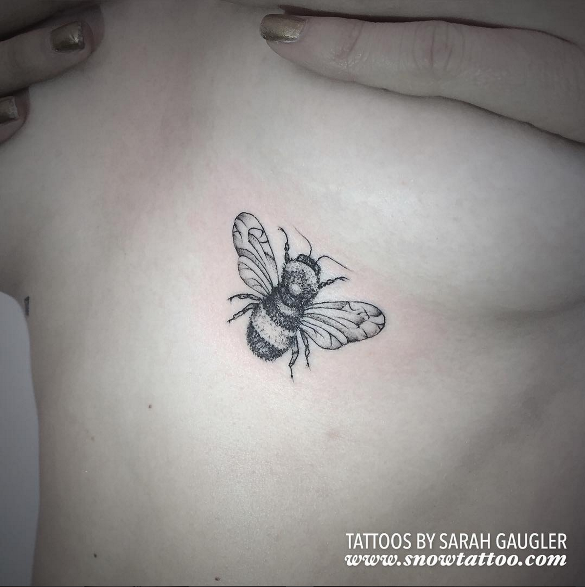 Cusotm+Bee+Tattoo+Line+Art+Original+Flash+Tattoo+by+Sarah+Gaugler+at+Snow+Tattoo+New+York+NYC.jpg