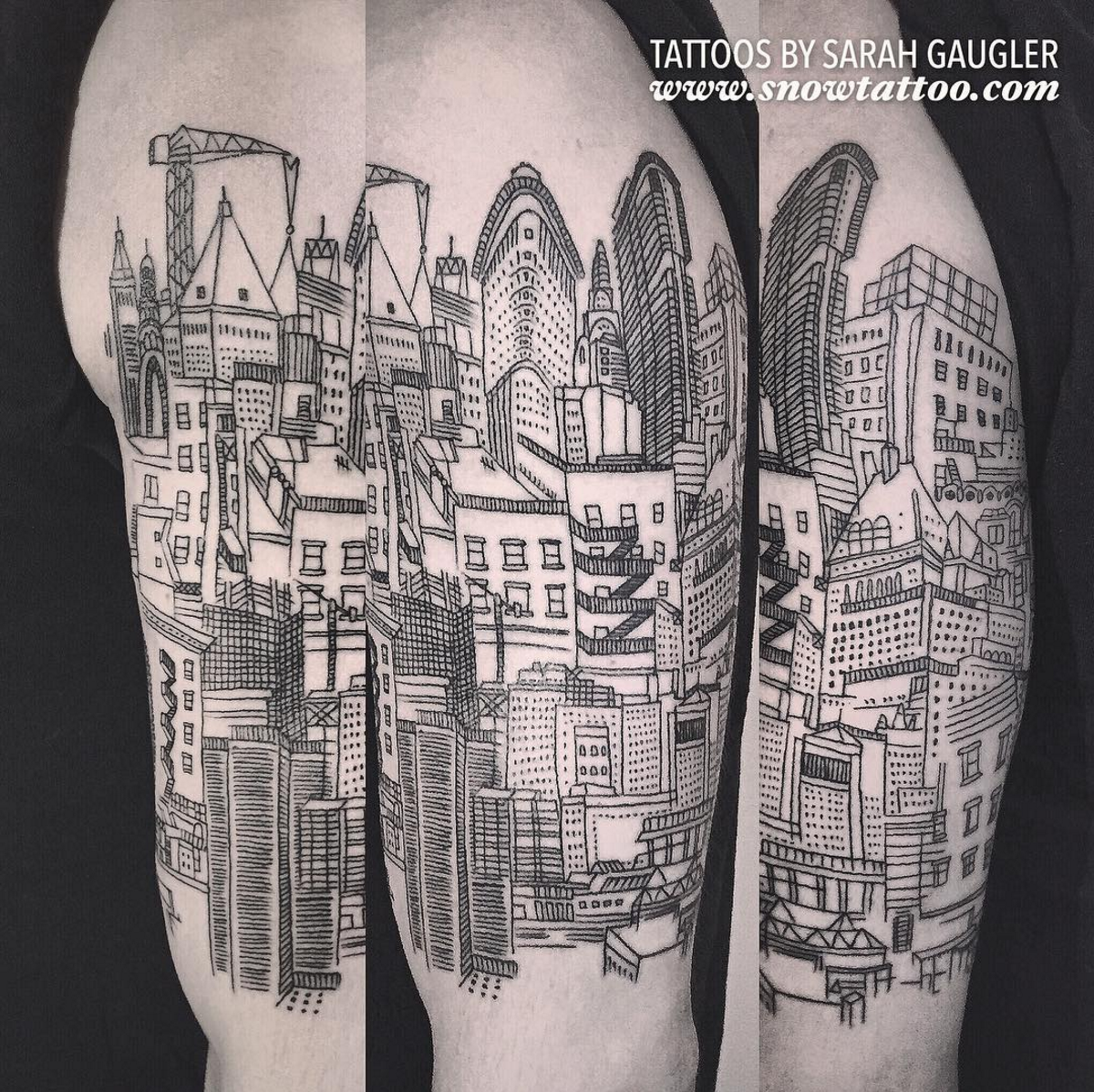 Cusotm+City_scape_Cityscape+Tattoo+Line+Art+Original+Flash+Tattoo+by+Sarah+Gaugler+at+Snow+Tattoo+New+York+NYC.jpg