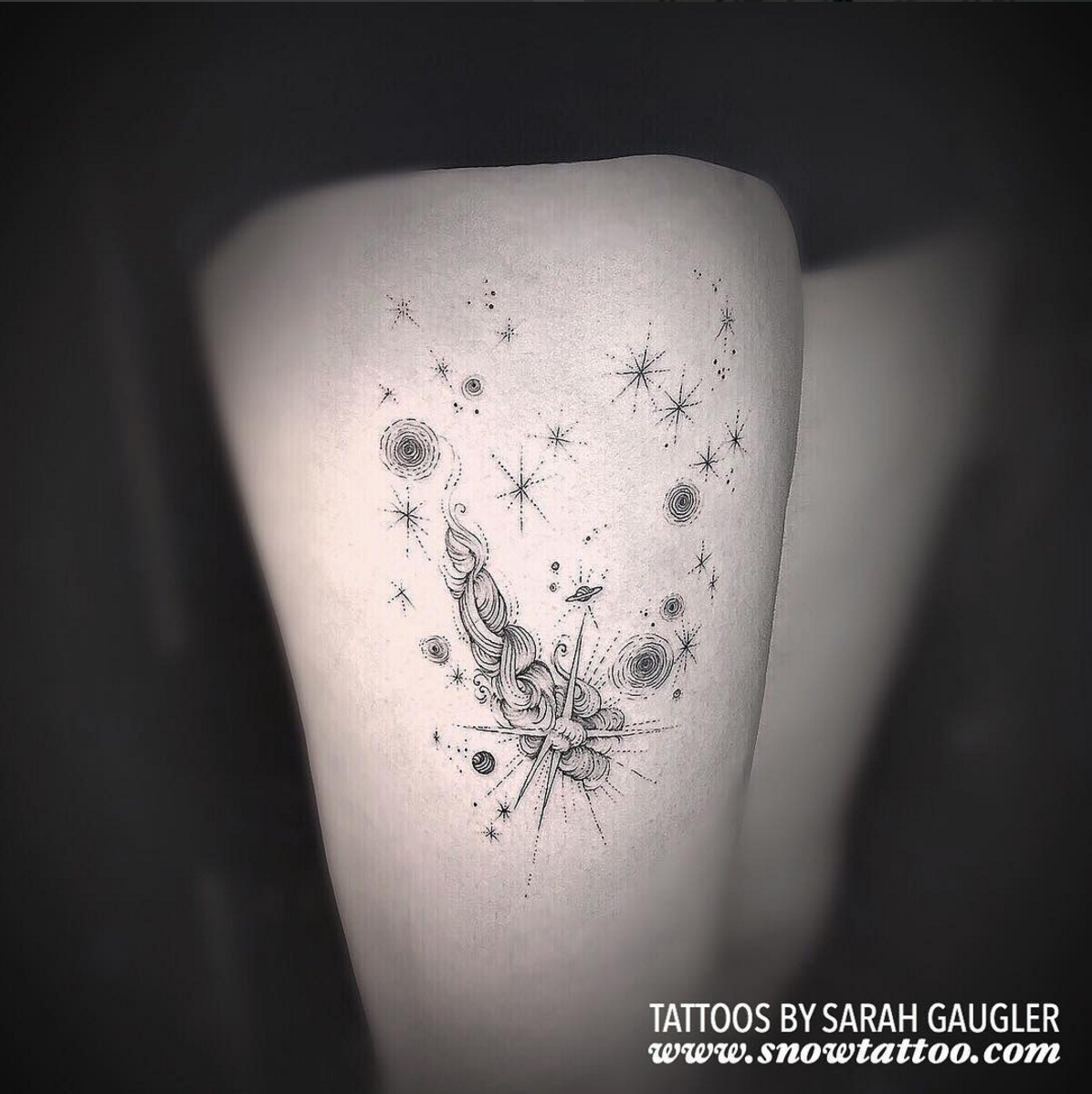 Tattoo tagged with small astronomy contemporary tiny galaxy  adrianbascur ifttt little star inner forearm  inkedappcom