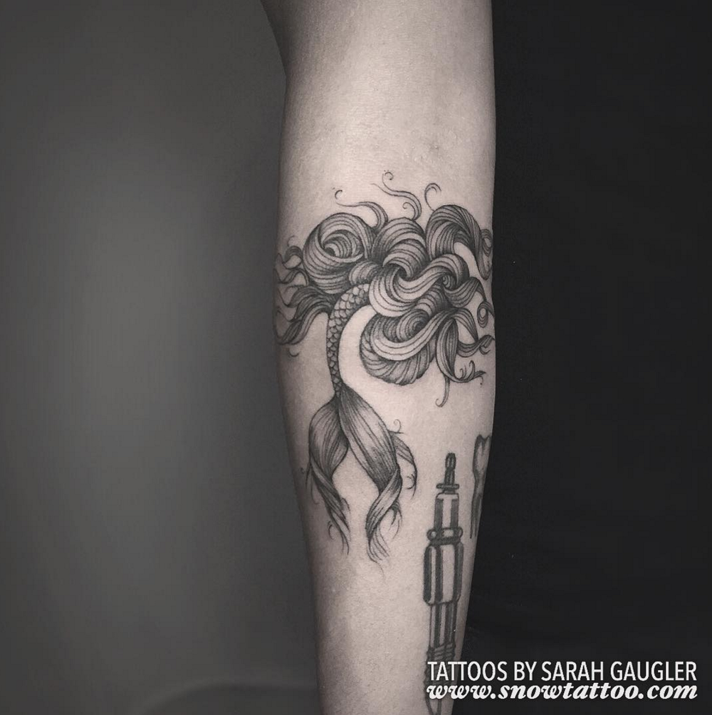 Snow Tattoo, by Sarah Gaugler