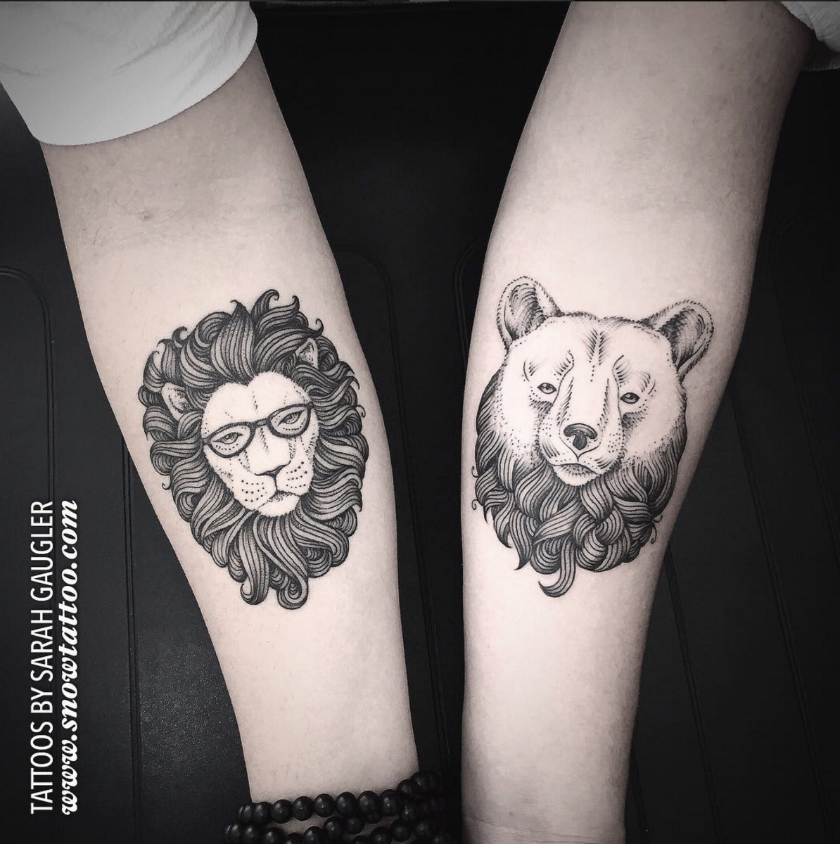 Sarah Gaugler Snow Tattoo Custom Bear Lion Linework Finelinetattoo Detailed intricate Fine Line New York Best Tattoos Best Tattoo Artist NYC.png