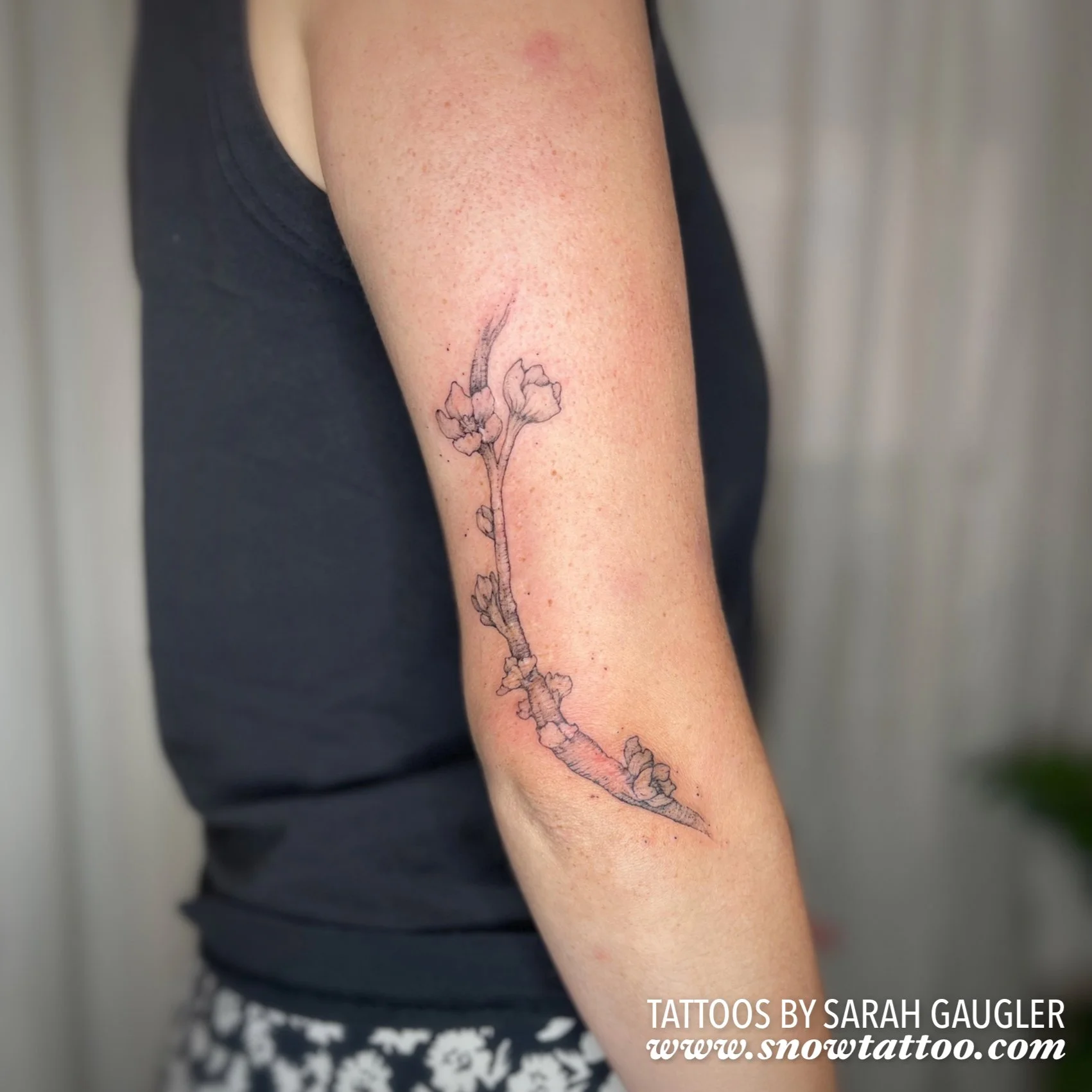 Scar Cover Up Tattoo by Sarah Gaugler at Snow Tattoo New York