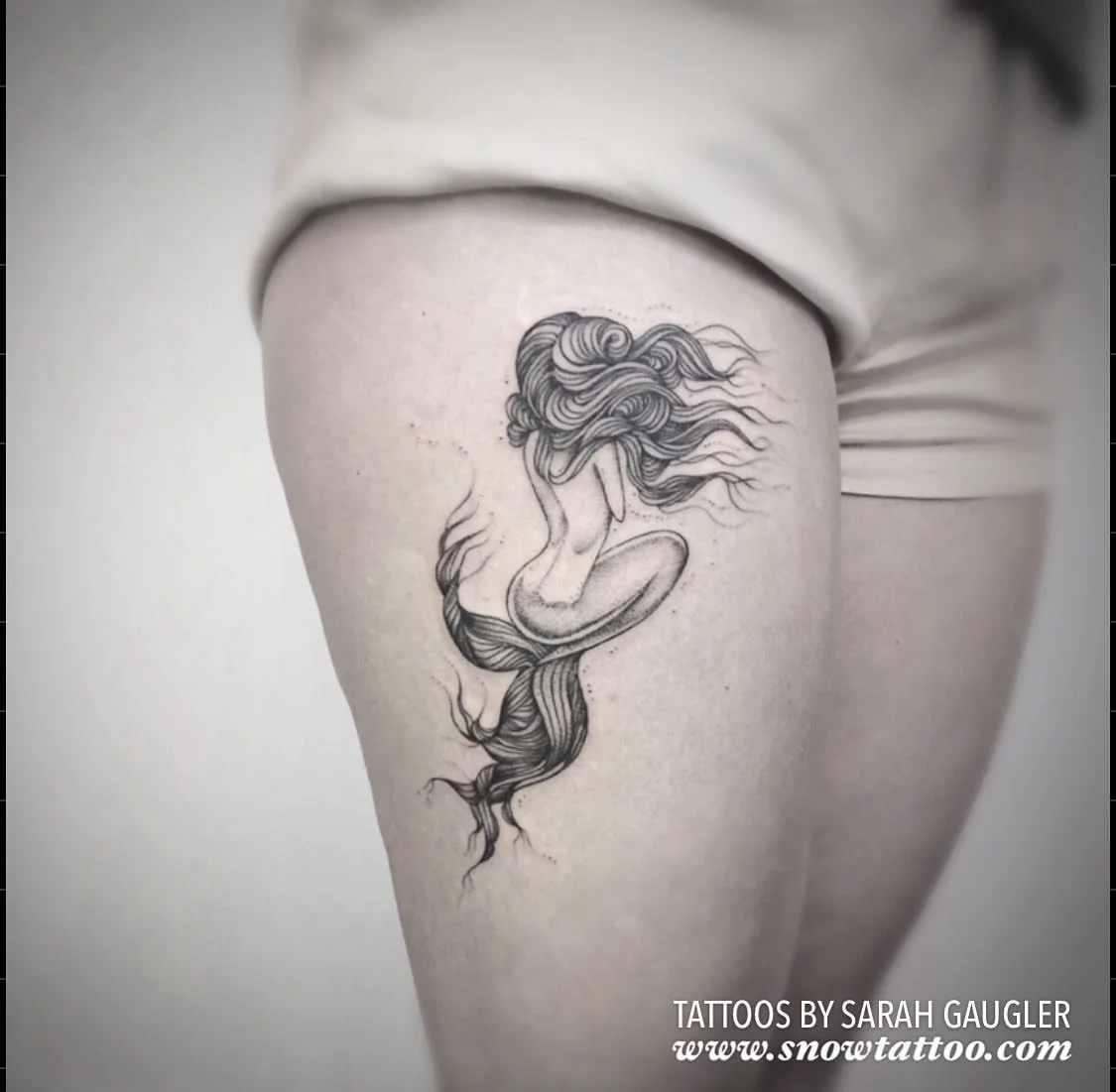 Signature Custom Designed Fine Line Delicate Dainty Intricate Tattoo by Sarah Gaugler Snow Tattoo New York Best Tattoos Best Tattoo Artist NYC Tribeca