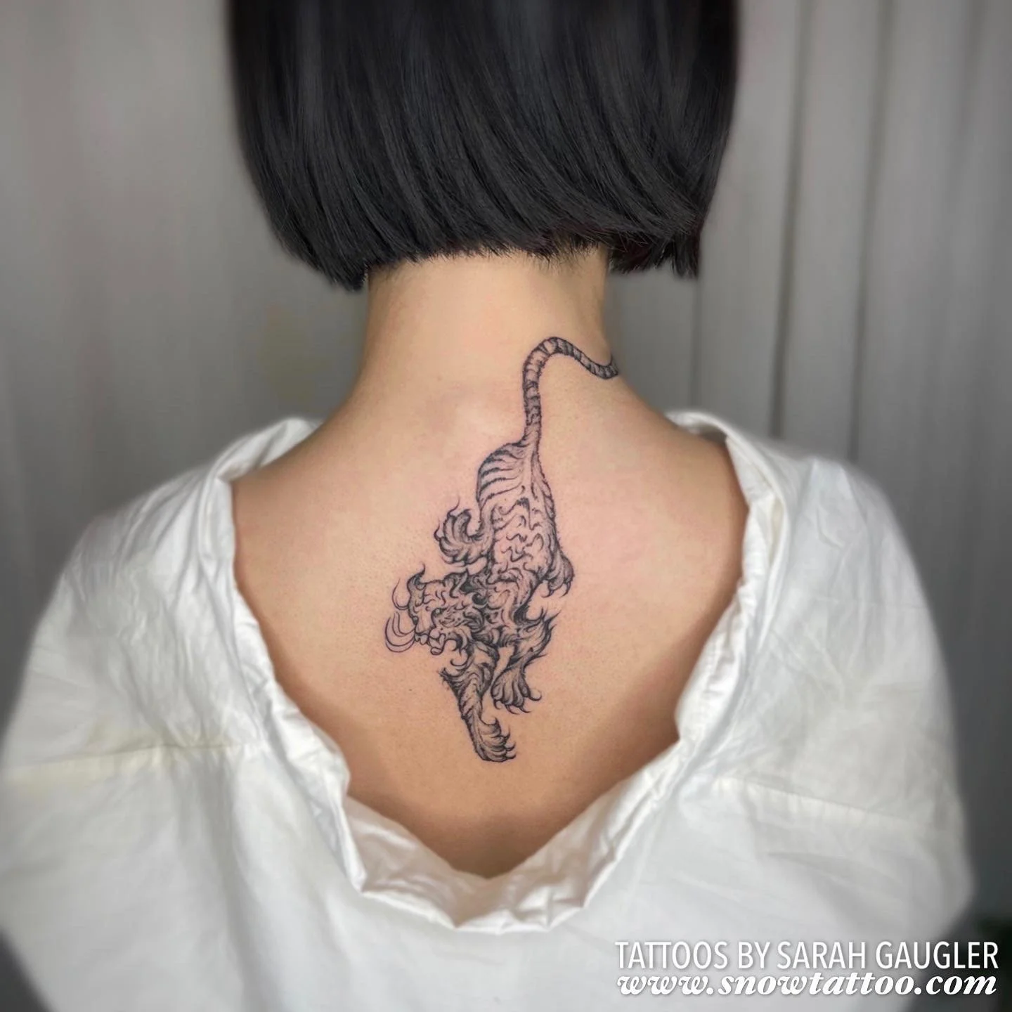 Signature Custom Designed Fine Line Delicate Dainty Intricate Tattoo by Sarah Gaugler Snow Tattoo New York Best Tattoos Best Tattoo Artist NYC Tribeca