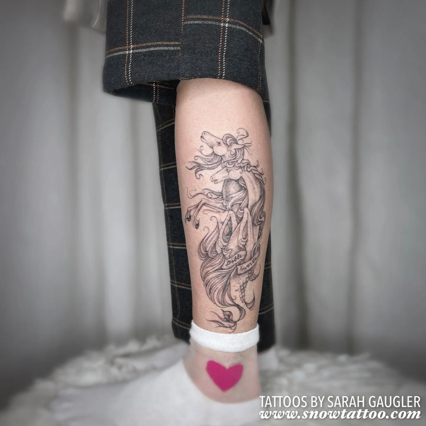 Signature Custom Designed Fine Line Delicate Dainty Intricate Tattoo by Sarah Gaugler Snow Tattoo New York Best Tattoos Best Tattoo Artist NYC Tribeca
