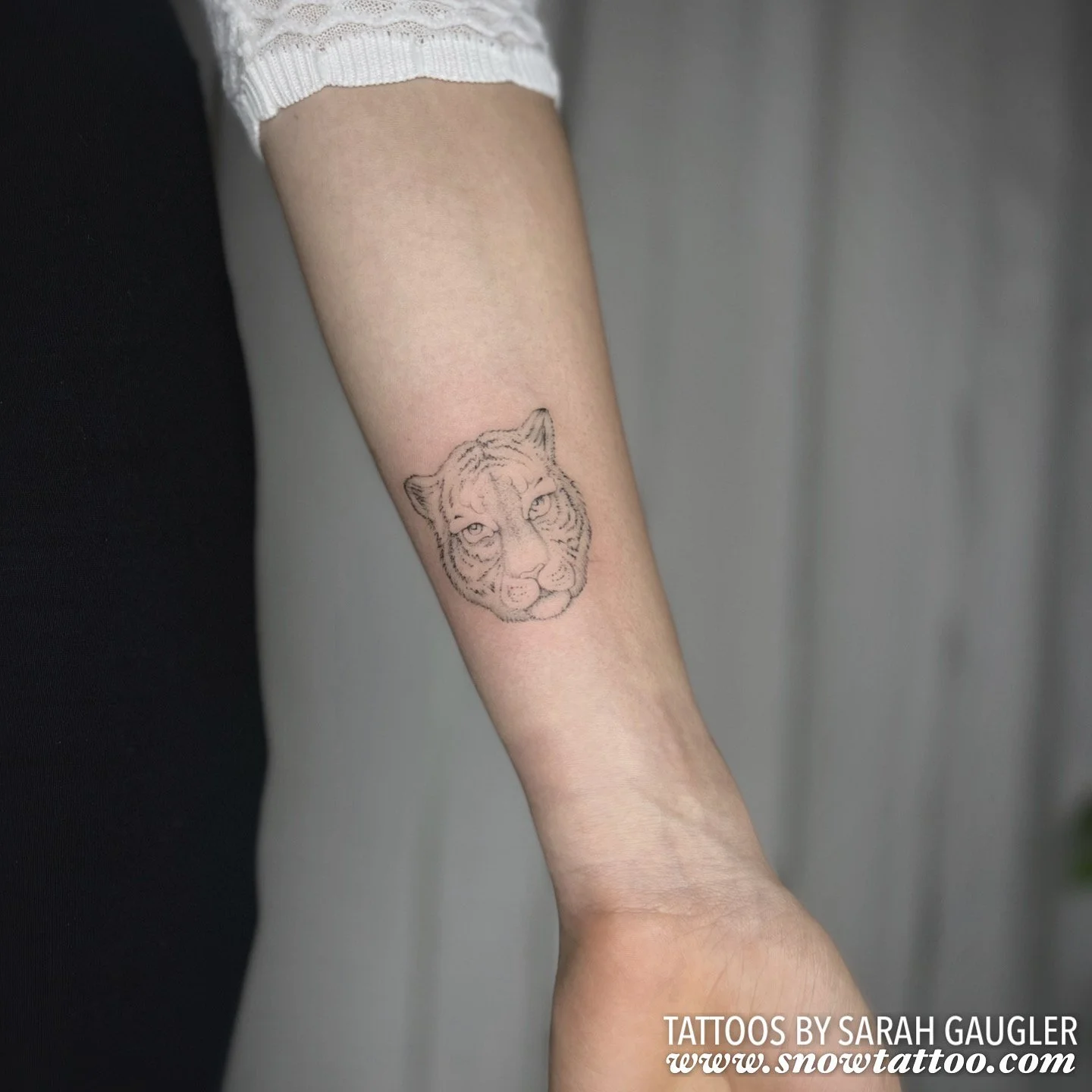 Signature Custom Designed Fine Line Delicate Dainty Intricate Tattoo by Sarah Gaugler Snow Tattoo New York Best Tattoos Best Tattoo Artist NYC Tribeca