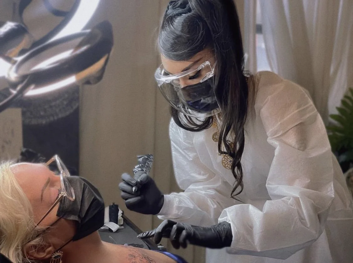 Sarah Gaugler Fine Line Tattoo Artist in Tribeca NYC