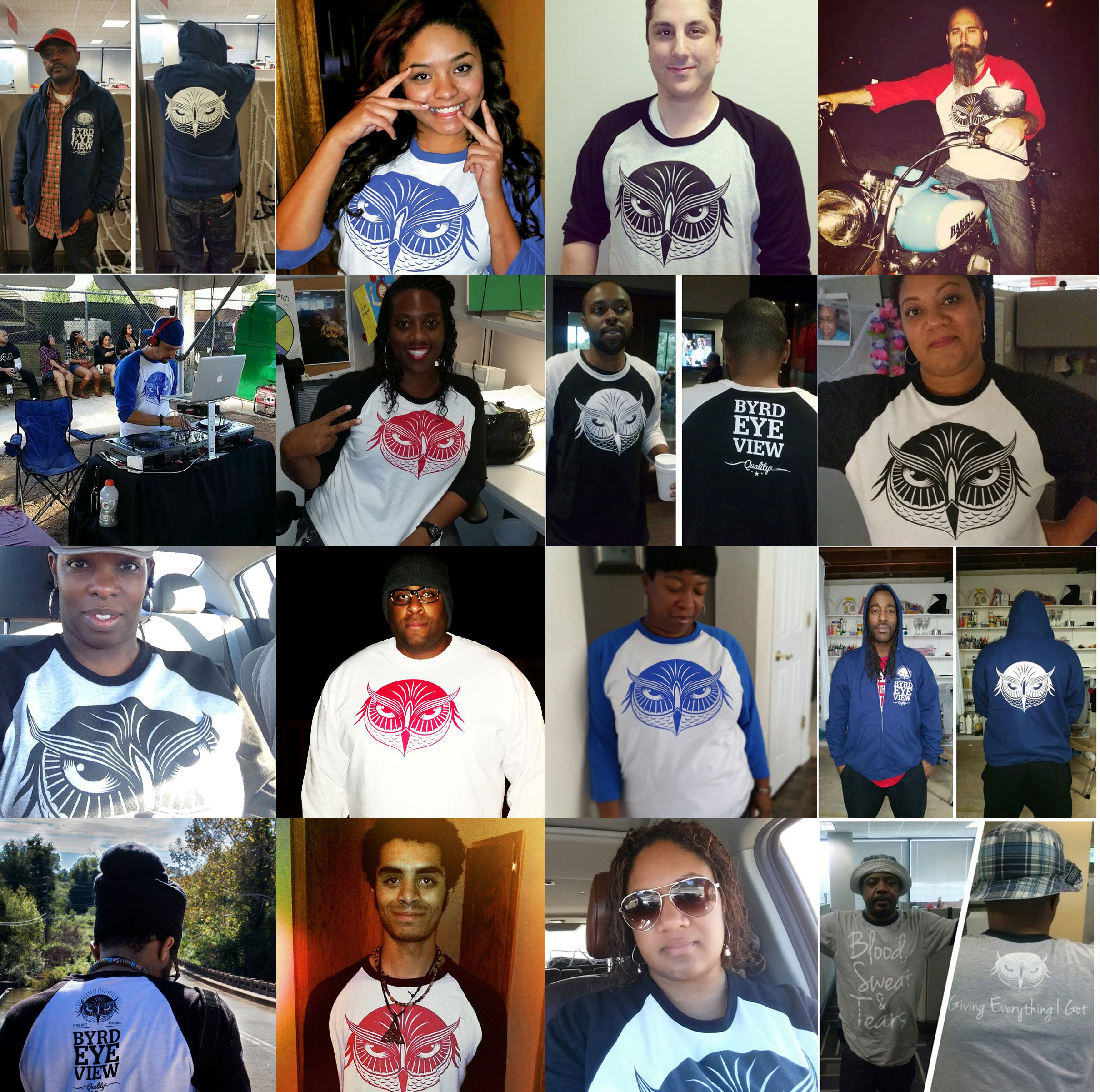 A few supporters of Byrd Eye View whom made 2014 a great year.